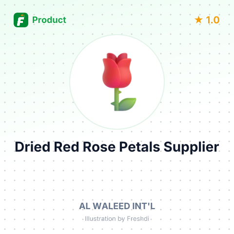 Dried Red Rose Petals – summary card, no photo uploaded yet