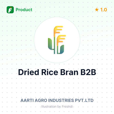 Dried Rice Bran 40kg – summary card, no photo uploaded yet