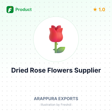 Dried Rose Flowers – summary card, no photo uploaded yet