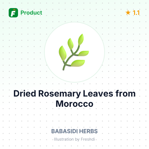 Dried Rosemary Leaves – summary card, no photo uploaded yet