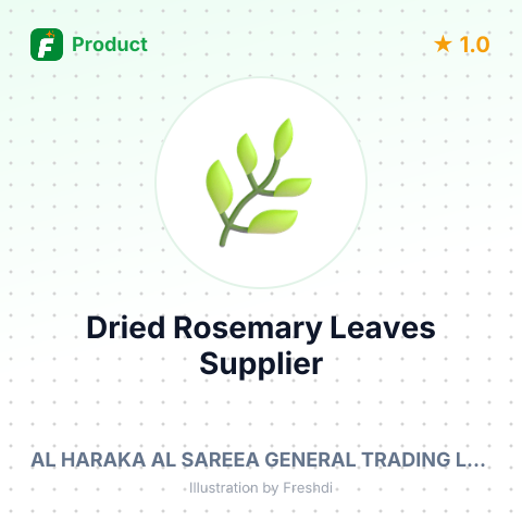 Dried Rosemary Leaves – summary card, no photo uploaded yet