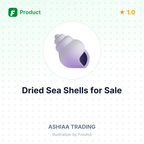 Dried Sea Shells (Magpie) – summary card, no photo uploaded yet