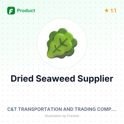 Dried Seaweed – summary card, no photo uploaded yet