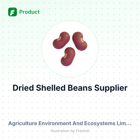 Dried Shelled Beans – summary card, no photo uploaded yet