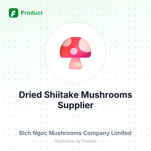 Dried Shiitake Mushrooms – summary card, no photo uploaded yet