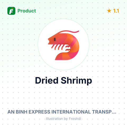 Dried Shrimp – summary card, no photo uploaded yet