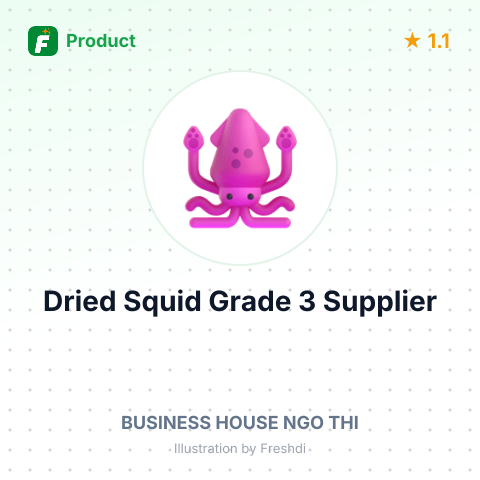 Dried Squid Grade 3 – summary card, no photo uploaded yet