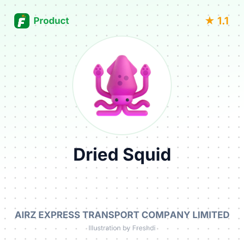 Dried Squid – summary card, no photo uploaded yet