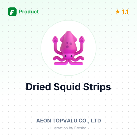 Dried Squid Strips – summary card, no photo uploaded yet