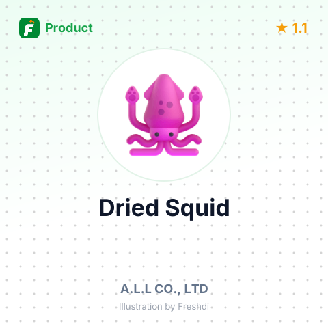 Dried Squid – summary card, no photo uploaded yet