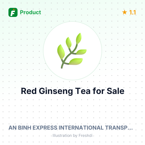 Dried Tea - Tam Duc Red Ginseng – summary card, no photo uploaded yet