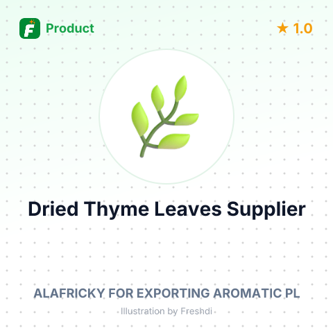 Dried Thyme Leaves – summary card, no photo uploaded yet