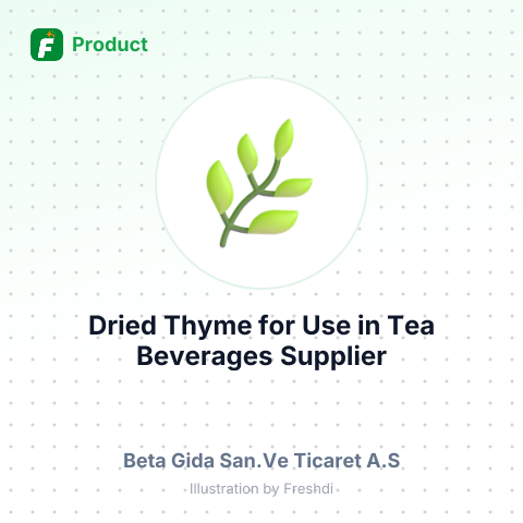 Dried Thyme for Use in Tea Beverages – summary card, no photo uploaded yet