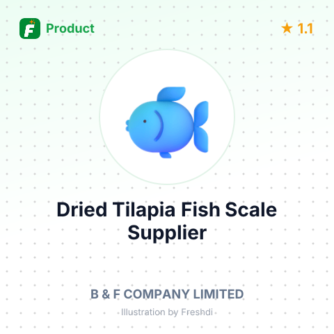 Dried Tilapia Fish Scale – summary card, no photo uploaded yet