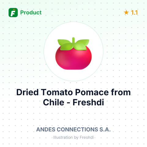 Dried Tomato Pomace – summary card, no photo uploaded yet