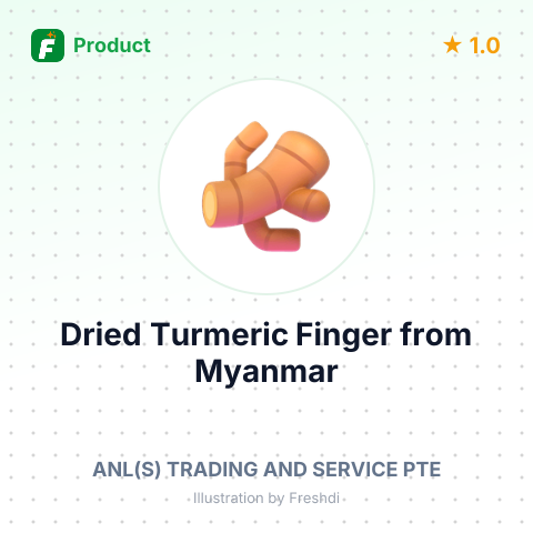 Dried Turmeric Finger – summary card, no photo uploaded yet