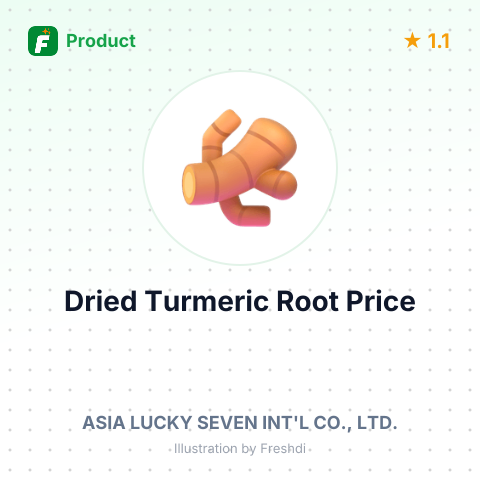 Dried Turmeric Root – summary card, no photo uploaded yet