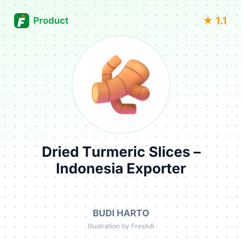 Dried Turmeric Slices – summary card, no photo uploaded yet