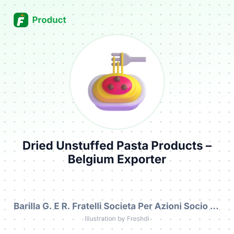 Dried Unstuffed Pasta Products – summary card, no photo uploaded yet