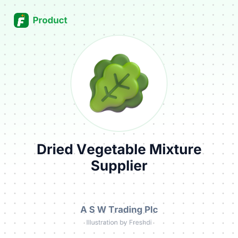 Dried Vegetable Mixture – summary card, no photo uploaded yet