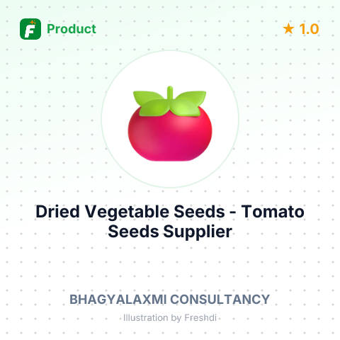 Dried Vegetable Seeds - Tomato Seeds – summary card, no photo uploaded yet