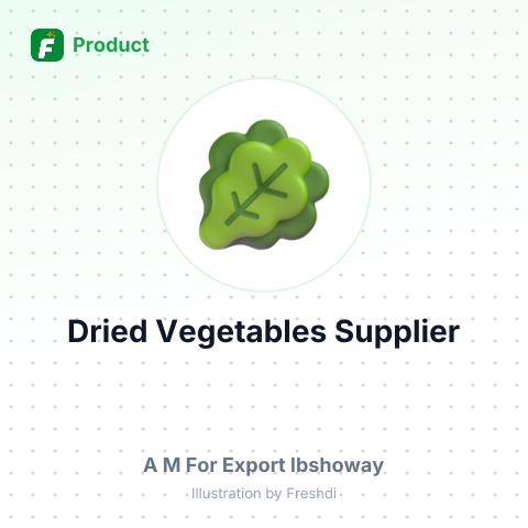 Dried Vegetables – summary card, no photo uploaded yet