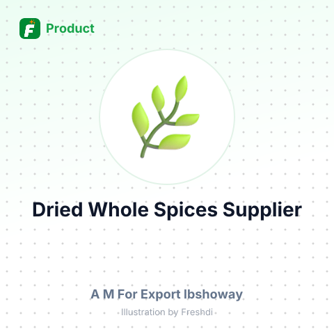 Dried Whole Spices – summary card, no photo uploaded yet