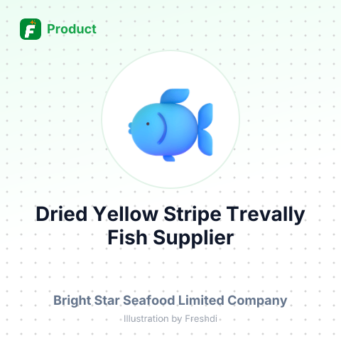 Dried Yellow Stripe Trevally Fish – summary card, no photo uploaded yet