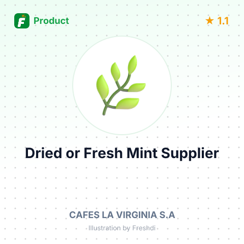 Dried or Fresh Mint – summary card, no photo uploaded yet