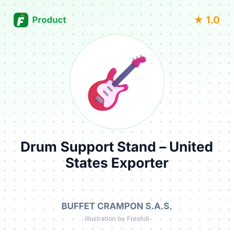 Drum Support Stand – summary card, no photo uploaded yet