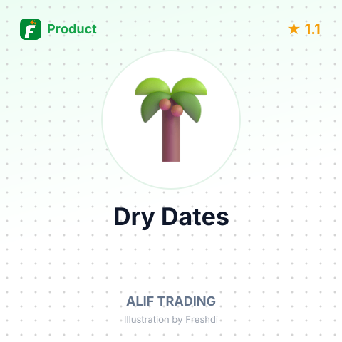 Dry Dates – summary card, no photo uploaded yet