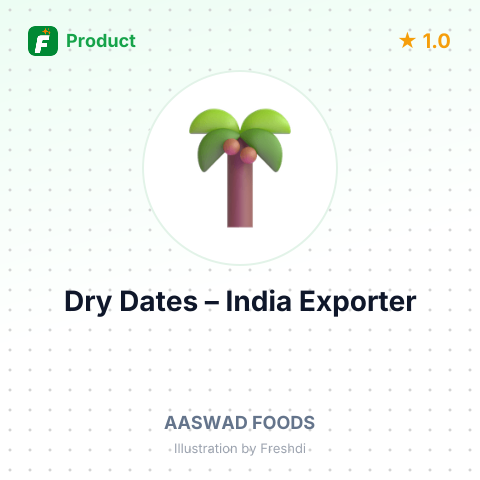 Dry Dates – product summary card, no photo uploaded yet