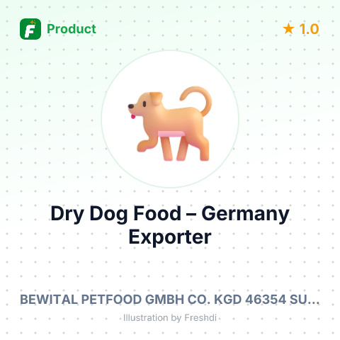 Dry Dog Food – summary card, no photo uploaded yet