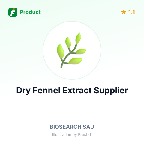 Dry Fennel Extract – summary card, no photo uploaded yet