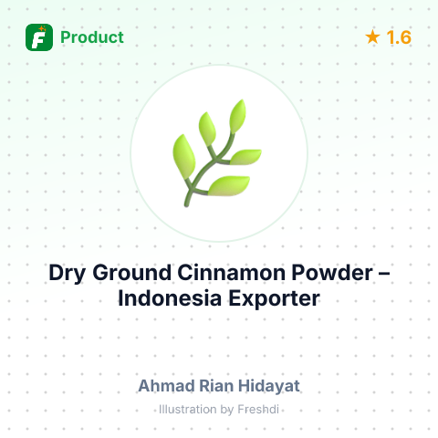 Dry Ground Cinnamon Powder – summary card, no photo uploaded yet