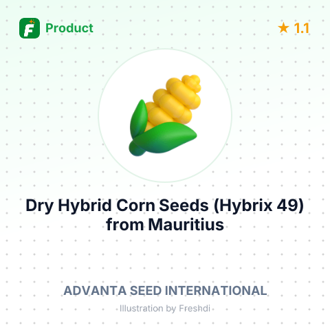 Dry Hybrid Corn Seeds (Hybrix 49) – summary card, no photo uploaded yet