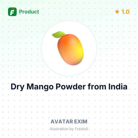 Dry Mango Powder – summary card, no photo uploaded yet