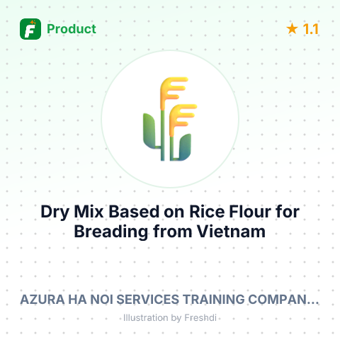 Dry Mix Based on Rice Flour for Breading – summary card, no photo uploaded yet