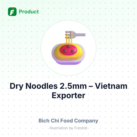 Dry Noodles 2.5mm – summary card, no photo uploaded yet