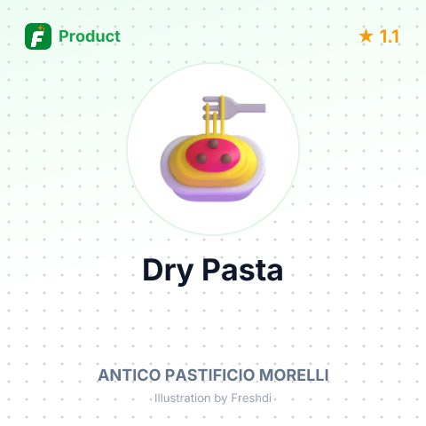 Dry Pasta – summary card, no photo uploaded yet