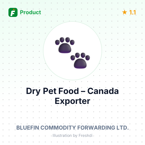 Dry Pet Food – summary card, no photo uploaded yet