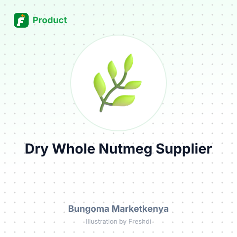 Dry Whole Nutmeg – summary card, no photo uploaded yet