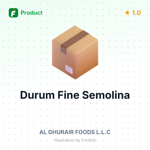 Durum Fine Semolina – summary card, no photo uploaded yet