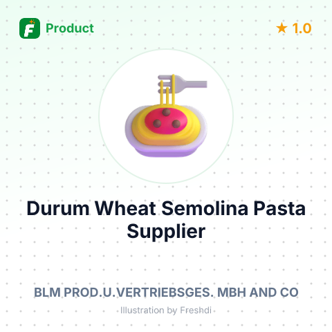 Durum Wheat Semolina Pasta – summary card, no photo uploaded yet