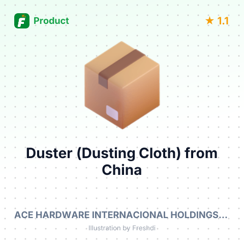Duster (Dusting Cloth) – summary card, no photo uploaded yet