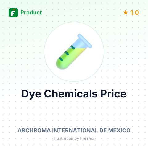 Dye Chemicals - Anthraquinone Dyestuff and Azo Compounds – summary card, no photo uploaded yet