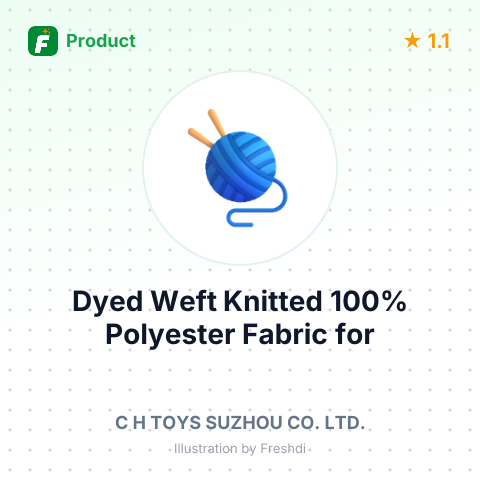Dyed Weft Knitted 100% Polyester Fabric for Stuffed Animal Toys - Mint Satin – summary card, no photo uploaded yet