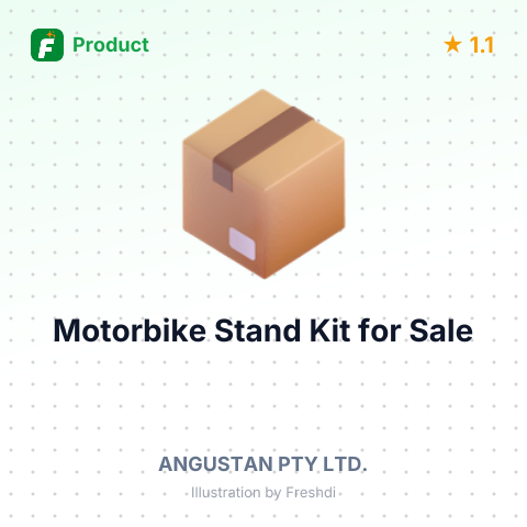 Dynamoto Front and Double-Sided Rear Stand Kit – summary card, no photo uploaded yet