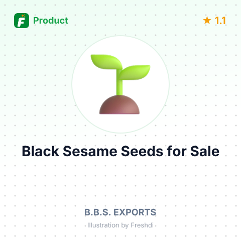ETO Sterilized Black Sesame Seeds – summary card, no photo uploaded yet