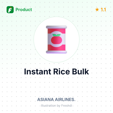 Easy Meal Instant Charcoal Sticky Rice – summary card, no photo uploaded yet